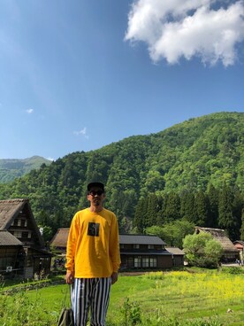 macoさん（メンズ・180cm）の春コーディネート