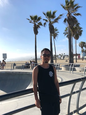 macoさん（メンズ・180cm）の夏コーディネート