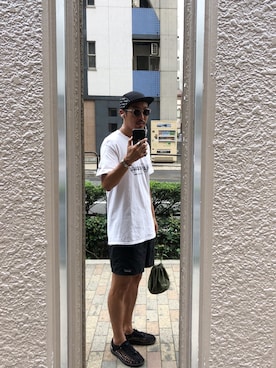 macoさん（メンズ・180cm）の夏コーディネート