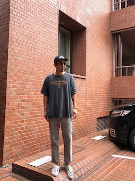 macoさん（メンズ・180cm）の夏コーディネート