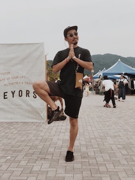 macoさん(メンズ・180cm)の夏コーディネート