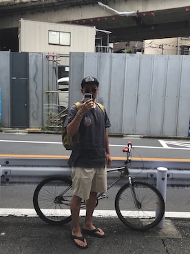 macoさん(メンズ・180cm)の夏コーディネート