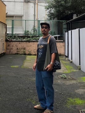 macoさん（メンズ・180cm）の夏コーディネート