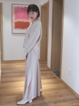 是阿金诶_(かな)さん（レディース・163cm）の秋コーディネート