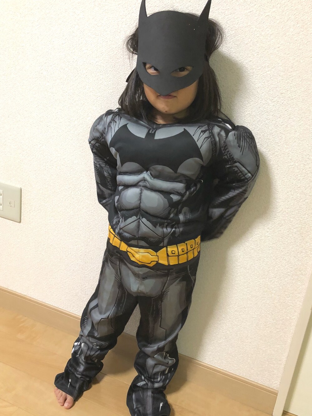 「halloween」｜「H&Mのアイテム（コスチューム/パーティーグッズ、ブラック系）」を使った、Sayaさん（レディース・167cm）の秋コーディネートの1枚目の写真
