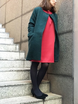 「PICCIN(PICCIN)」｜PICCINさん（レディース・154cm）の冬コーディネート