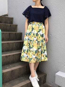 「PICCIN(PICCIN)」｜PICCINさん（レディース・157cm）の春コーディネート