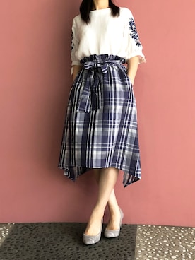 「PICCIN(PICCIN)」｜PICCINさん（レディース・157cm）の春コーディネート