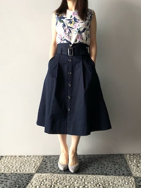 「PICCIN(PICCIN)」｜PICCINさん（レディース・157cm）の春コーディネート