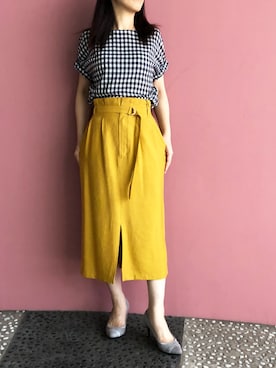 「PICCIN(PICCIN)」｜PICCINさん（レディース・157cm）の春コーディネート