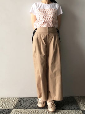 「PICCIN(PICCIN)」｜PICCINさん（レディース・157cm）の春コーディネート