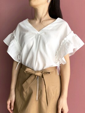 「PICCIN(PICCIN)」｜PICCINさん（レディース・157cm）の春コーディネート