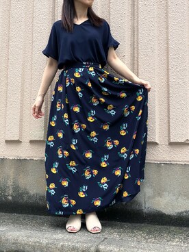 「PICCIN(PICCIN)」｜PICCINさん（レディース・157cm）の春コーディネート