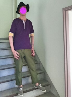 「RAGEBLUE（レイジブルー）のアイテム（その他小物）」を使った、sakai072さん（メンズ・181cm）の夏コーディネート