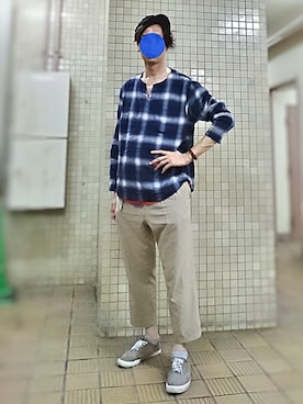 「RAGEBLUE（レイジブルー）のアイテム（その他小物）」を使った、sakai072さん（メンズ・181cm）の秋コーディネート