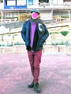 sakai072さん（メンズ・181cm）の冬コーディネート