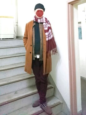 sakai072さん（メンズ・181cm）の冬コーディネート