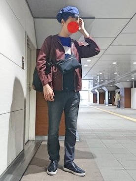 「RAGEBLUE（レイジブルー）のアイテム（その他小物）」を使った、sakai072さん（メンズ・182cm）の春コーディネート
