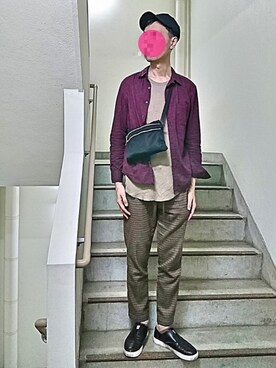 「RAGEBLUE（レイジブルー）のアイテム（その他小物）」を使った、sakai072さん（メンズ・182cm）の春コーディネート