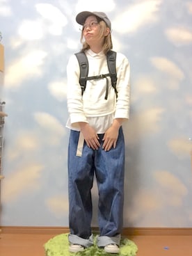 moonちゃん。さん(レディース・154cm)の春コーディネート