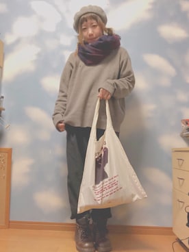 moonちゃん。さん(レディース・154cm)の冬コーディネート