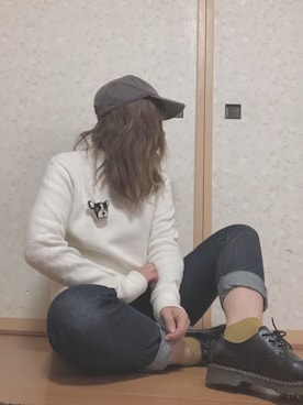 moonちゃん。さん（レディース・154cm）の冬コーディネート