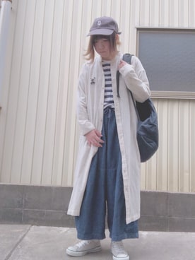 moonちゃん。さん（レディース・154cm）の春コーディネート