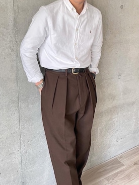 「NEAT（ニート）のアイテム」を使った、minimal +αさん（メンズ・173cm）の春コーディネート