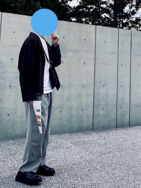 「美術館」｜.○さん（メンズ・173cm・20代）の秋コーディネート