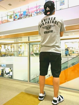 松下晋弥さん（メンズ・168cm）の夏コーディネート