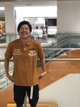 松下晋弥さん（メンズ・168cm）の夏コーディネート