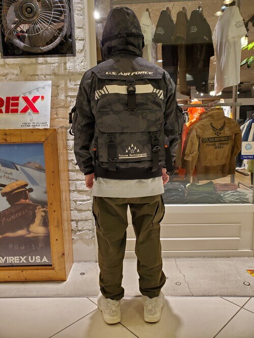 【絶版希少品】AVIREX　マルチファンクショナルジャケット　チャコール　XL 20210312152520886_500.jpg