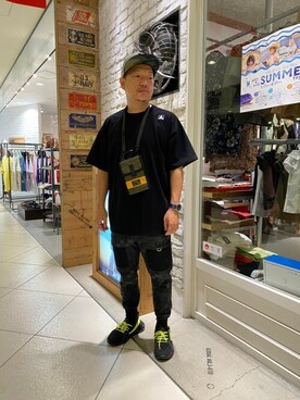 松下晋弥さん（メンズ・168cm）の夏コーディネート