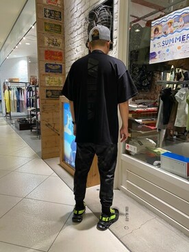 松下晋弥さん（メンズ・168cm）の夏コーディネート