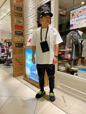 松下晋弥さん（メンズ・168cm）の夏コーディネート