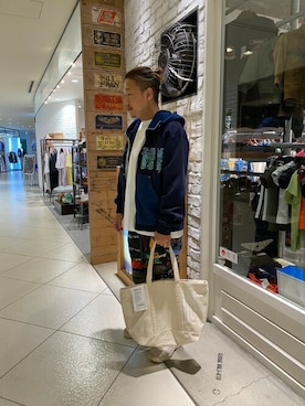 松下晋弥さん（メンズ・168cm）の秋コーディネート