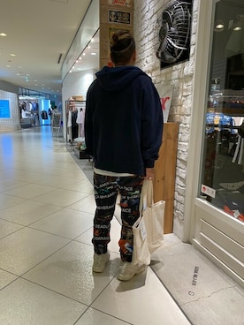 松下晋弥さん（メンズ・168cm）の秋コーディネート