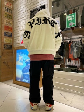 松下晋弥さん（メンズ・168cm）の秋コーディネート