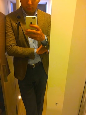 「lardini」｜Atiekさん（メンズ・177cm）の秋コーディネート