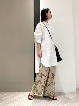 「MARLON FIRENZE（マーロンフィレンツェ）のアイテム」を使った、yunoさん（レディース・158cm）の春コーディネート