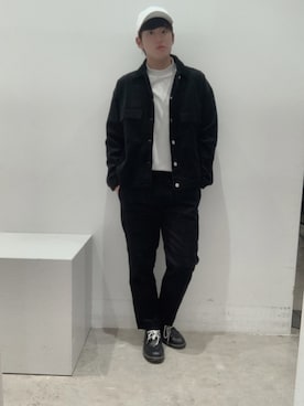 「koe（コエ）のアイテム（ブルゾン）」を使った、  Ryoji Shimizuさん（メンズ・172cm）の秋コーディネート