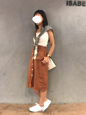 「KATIE JUDITHのアイテム」を使った、ｊｙさん（レディース・163cm）の夏コーディネート