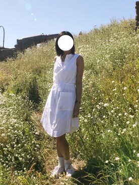 「summer style」｜「アイテム（シャツワンピース）」を使った、ｊｙさん（レディース・163cm）の夏コーディネート