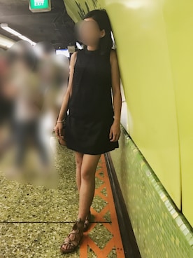 「INUOVO（イヌーボ）のアイテム」を使った、ｊｙさん（レディース・163cm）の夏コーディネート