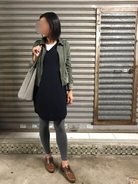 「earthtone」｜「アイテム（ジャケット/アウター）」を使った、ｊｙさん（レディース・163cm）の秋コーディネート