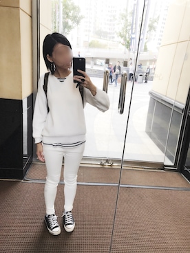 「stripes」｜「アイテム（アクセサリー）」を使った、ｊｙさん（レディース・163cm）の冬コーディネート