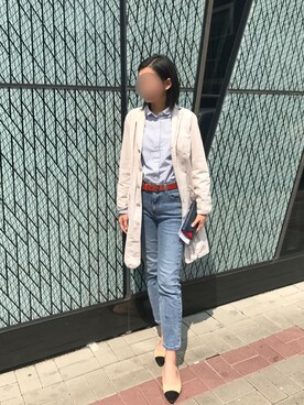 「stripes」｜「アイテム（ジャケット/アウター）」を使った、ｊｙさん（レディース・163cm）の春コーディネート