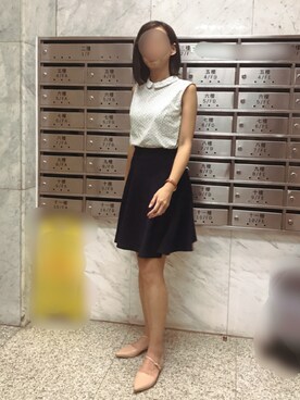 「summer style」｜「アイテム（パンプス）」を使った、ｊｙさん（レディース・163cm）の夏コーディネート