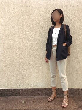 「travel look」｜ｊｙさん（レディース・163cm）の夏コーディネート