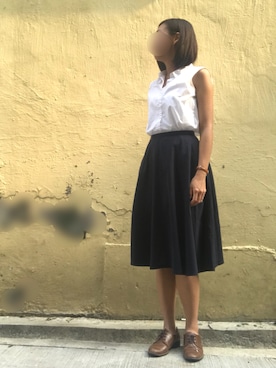 「autumn look」｜「アイテム（その他シューズ）」を使った、ｊｙさん（レディース・163cm）の秋コーディネート